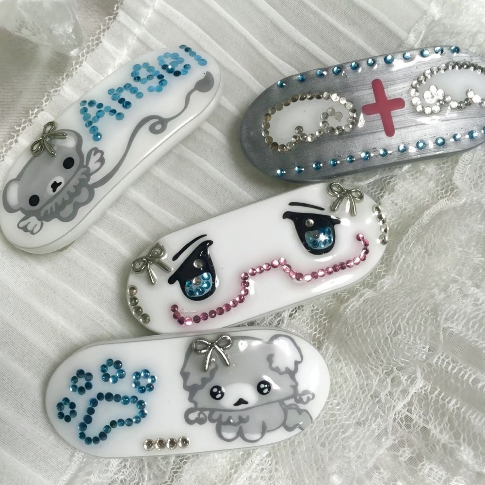 Tech Inspired Accessories - Vintage Y2K Kawaii Hond Poot Engel