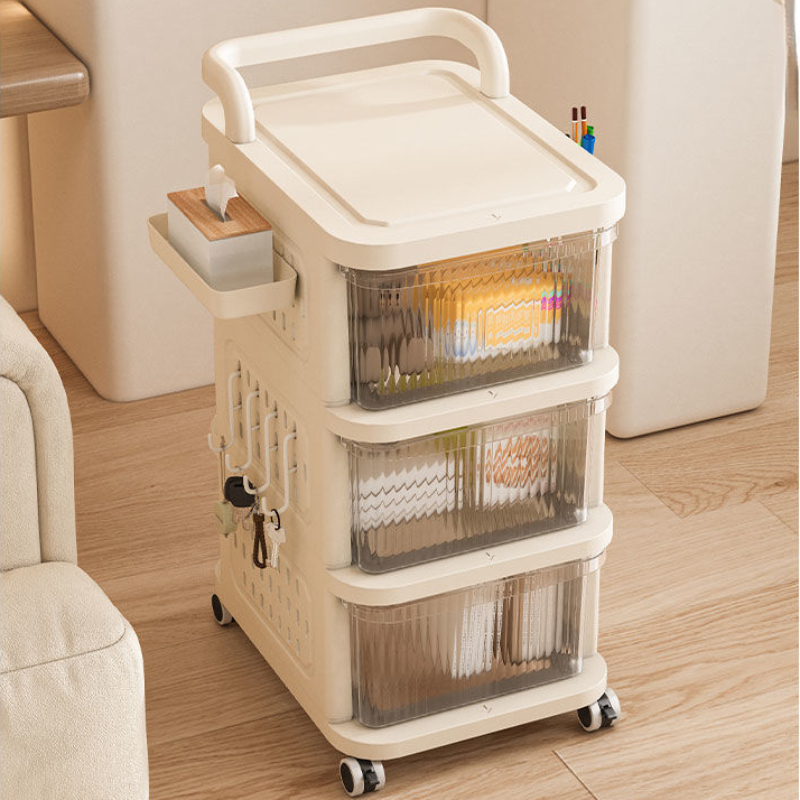 Tech Room Accessories - Rolbare opbergwagen met prikbord, mobiele utility-wagen