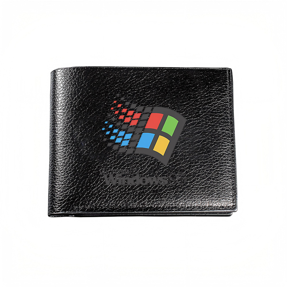 Tech Inspired Accessories - Windows Logo Design Herenportemonnee Kaarthouder Casual