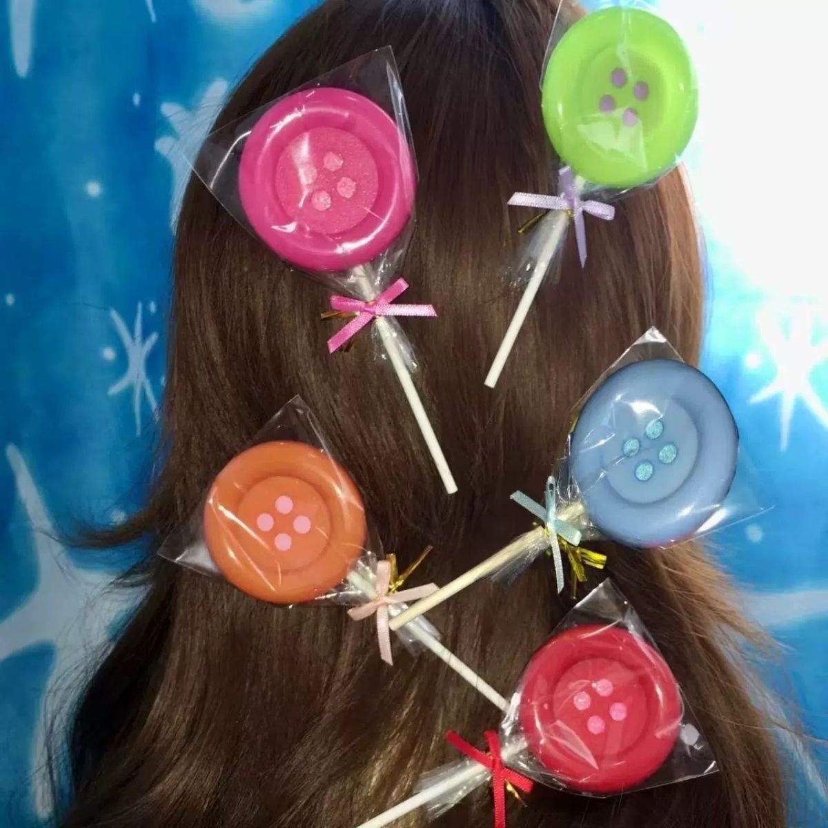 Tech Inspired Accessories - Y2K Leuke Lollipop Haarclip Harajuku Candy