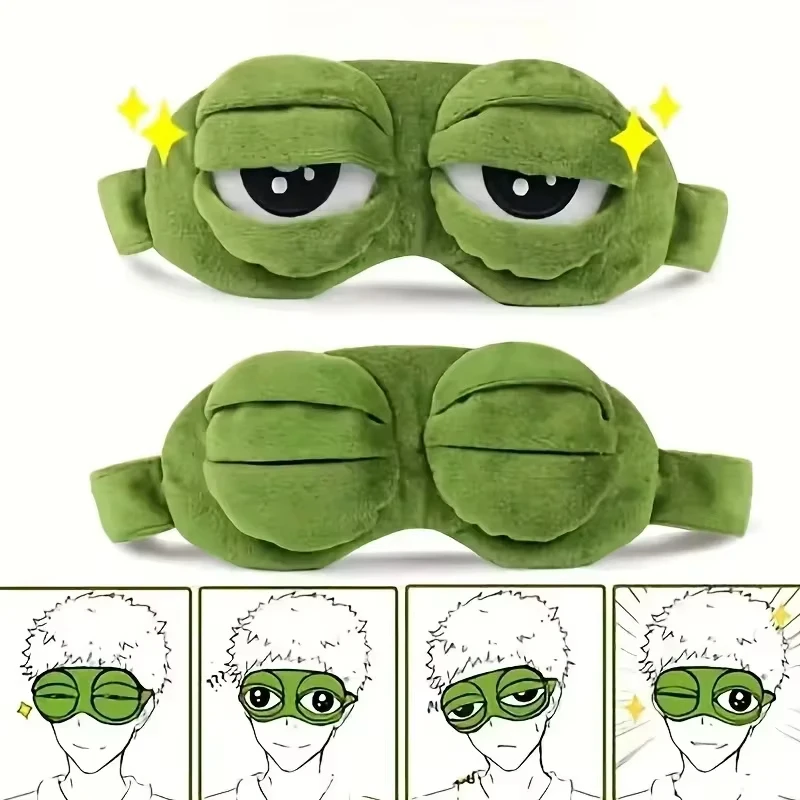 Tech Accessories For Women - Kikkervormig oogmasker Party Game Grappig oogmasker