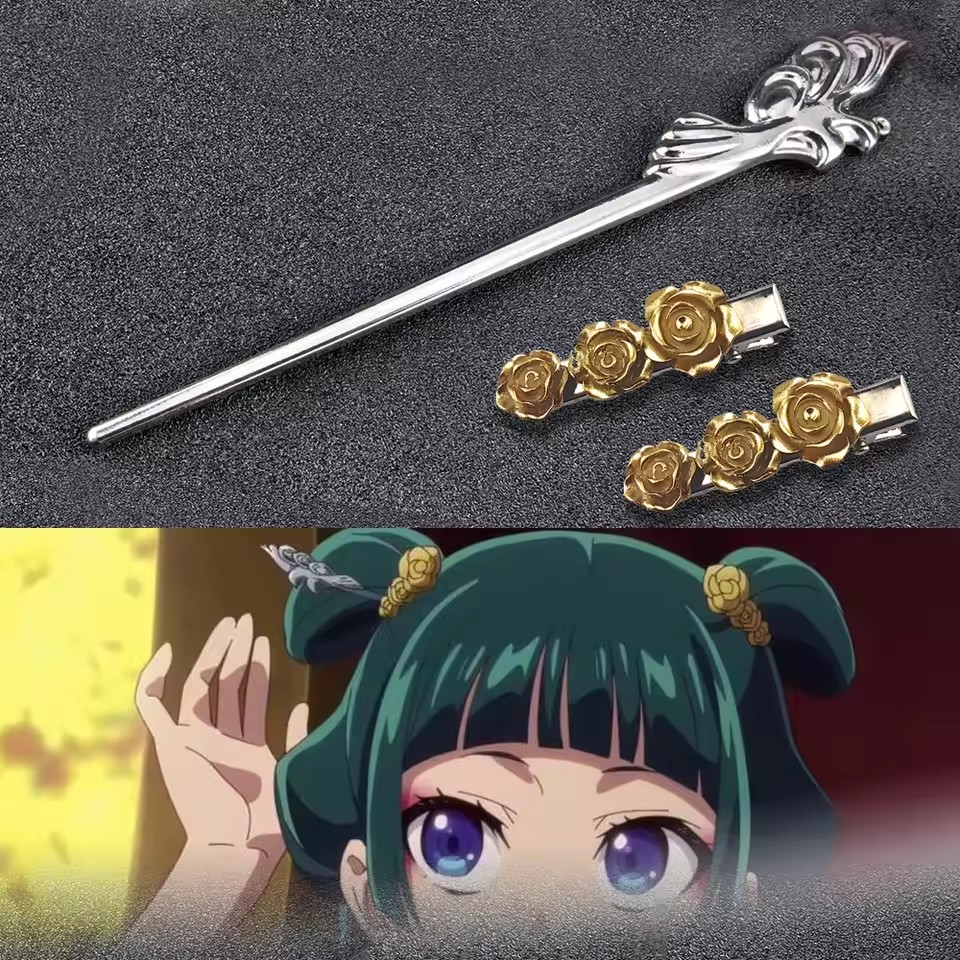 Tech Accessories For Women - Apotheker Diaries Legering Haarspelden Anime Cosplay