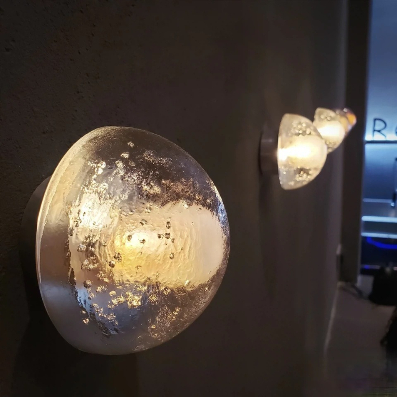 Kristallen glazen wandlamp woo - Tech Room Accessories recensie en prijs