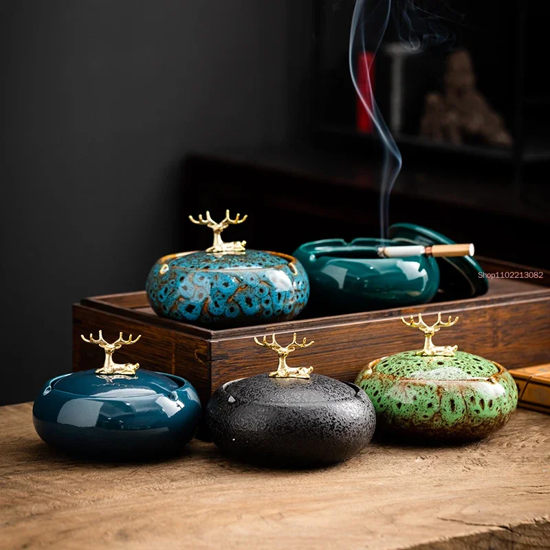 Ronde keramische asbak Woonkam - Tech Room Accessories recensie en prijs