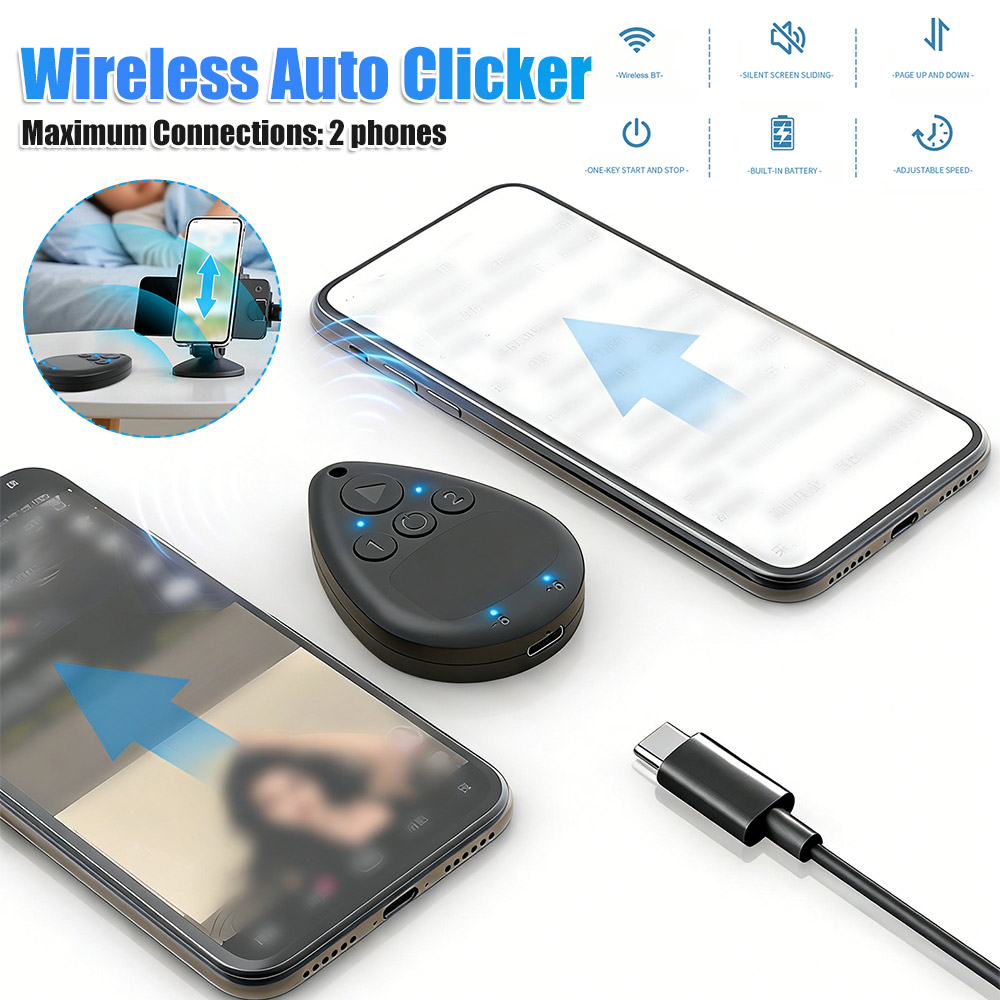 Draadloze automatische klikker - Power Bank Wireless recensie en prijs