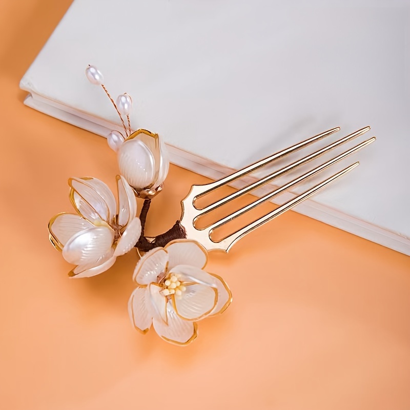 Chinese stijl schelp magnolia  - Tech Accessories For Women recensie en prijs